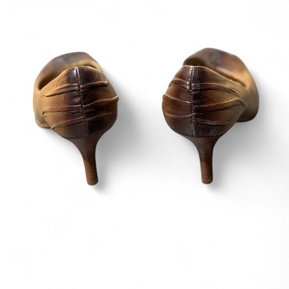 Prada Heels Peep Toe Ombre 8 - Picture 5 of 8